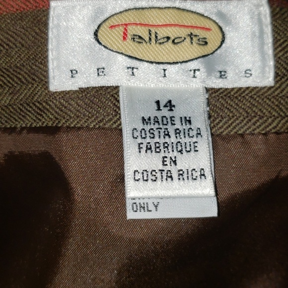 Talbots fringe wrap skirt - Picture 2 of 3